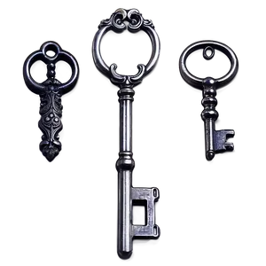 Antique Keys Png 05242024 PNG Image