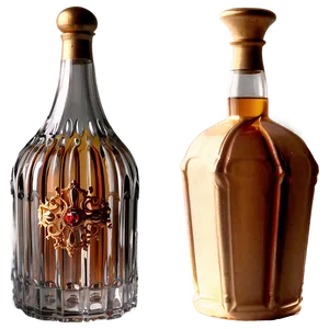 Antique Liquor Bottles Png Ymb17 PNG Image