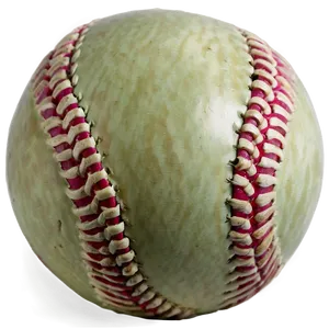 Antique Look Softball Png 06292024 PNG Image