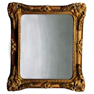 Antique Mirror Frame Png Vol15 PNG Image