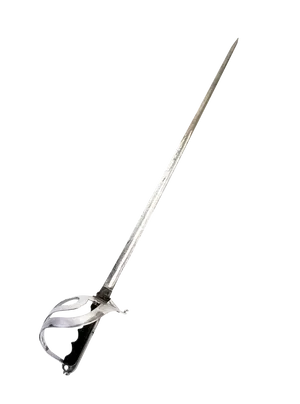 Antique Rapier Sword PNG Image