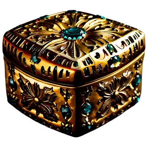 Antique Ring Box Png 06282024 PNG Image