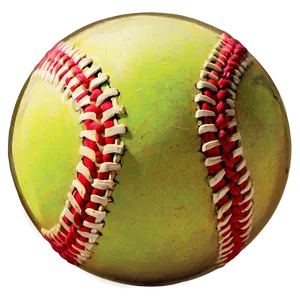 Antique Softball Drawing Png Nti17 PNG Image