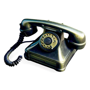 Antique Telephone Icon Png Fnl PNG Image