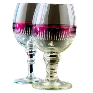 Antique Wine Glasses Treasure Png 18 PNG Image