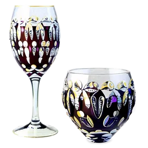 Antique Wine Glasses Treasure Png 97 PNG Image