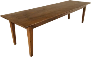 Antique Wooden Table Black Background PNG Image