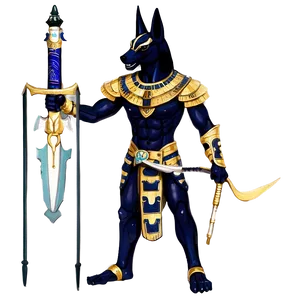 Anubis In Battle Armor Png Frr PNG Image