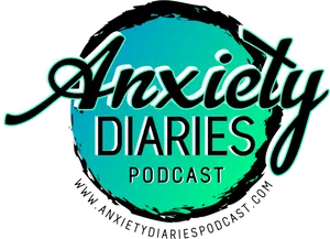 Anxiety Diaries Podcast Logo PNG