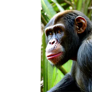 Ape In Jungle Background Png 55 PNG Image