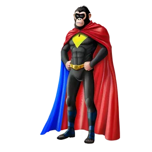 Ape Superhero Cape Png Sps96 PNG Image