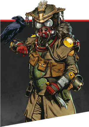 Apex Legends Bloodhoundand Raven PNG Image