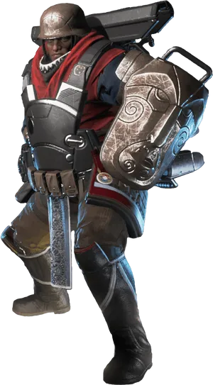 Apex Legends Gibraltar Character Render PNG Image