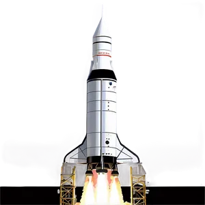 Apollo 11 Rocket Png Yhk PNG Image