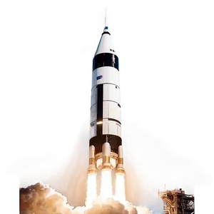 Apollo 11 Saturn V Png Fir PNG Image