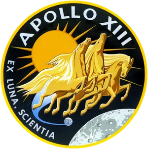 Apollo13 Mission Patch PNG Image