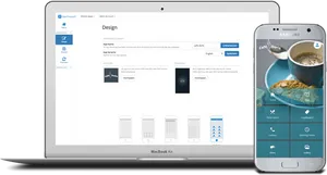 App Design Interface Mockup PNG