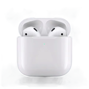 Apple Airpods 2 In Elegant White Png 5 PNG Image