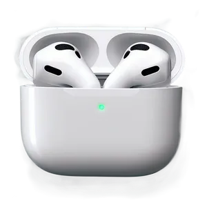 Apple Airpods In Open Case Image Png Dym58 PNG Image