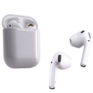 Apple Airpods In Open Case Image Png Ivb PNG Image