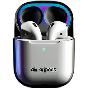 Apple Airpods In Open Case Image Png Jqo PNG Image