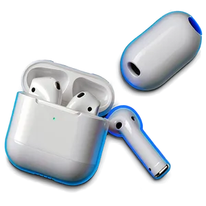 Apple Airpods In Open Case Image Png Whm71 PNG Image