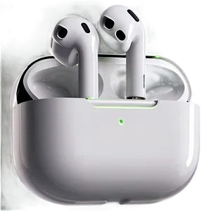 Apple Airpods Pro In White Silicone Case Png 06292024 PNG Image