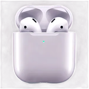 Apple Airpods Pro In White Silicone Case Png Xer PNG Image