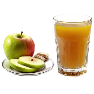 Apple Juice With Breakfast Png Avx73 PNG Image