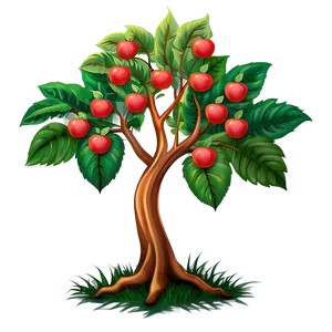 Apple Tree Illustration Png 51 PNG Image