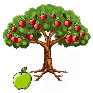 Apple Tree Vector Png 25 PNG Image