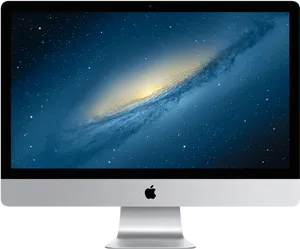 Applei Mac Galaxy Wallpaper PNG Image