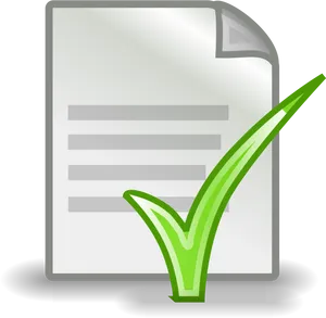 Approved Document Icon PNG Image