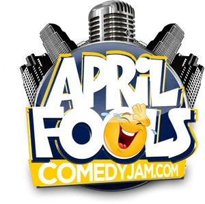 April Fools Comedy Jam Logo PNG Image