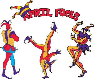 April Fools Day Jesters PNG Image