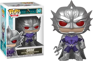 Aquaman Orm Funko Pop Figure PNG Image