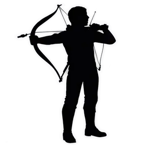 Archer Hunter Silhouette Png Ugb26 PNG Image