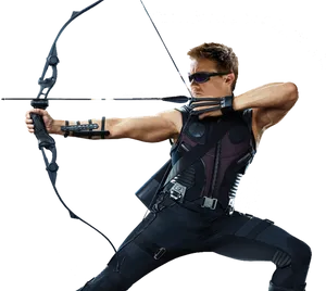 Archerin Action PNG Image