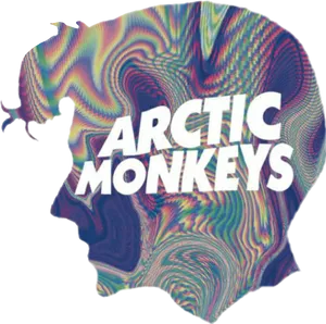 Arctic Monkeys Psychedelic Profile PNG Image