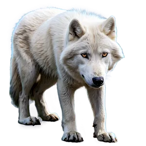 Arctic Wolf Drawing Png Vpa PNG Image