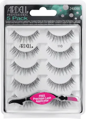 Ardell Professional Lash Packwith Applicator PNG Image