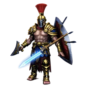 Ares Warrior Spirit Png Xwf PNG Image