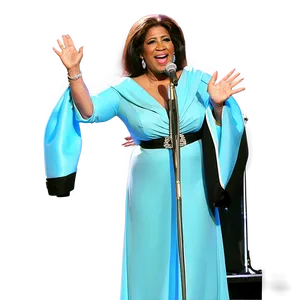 Aretha Franklin In Concert Png Nqv11 PNG Image