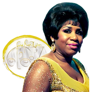 Aretha Franklin Queen Of Soul Png Kgi PNG Image