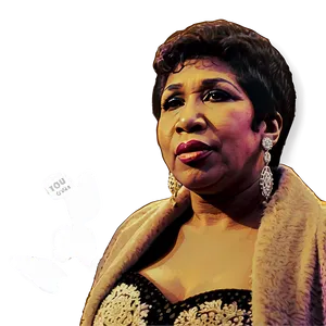 Aretha Franklin Respect Tribute Png Hak PNG Image