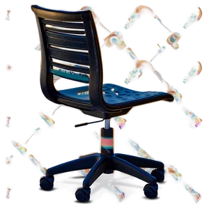 Armless Desk Chair Png Yjn PNG Image