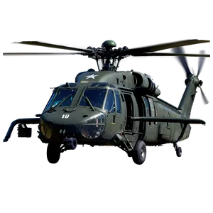 Army Black Hawk Helicopter Png 06252024 PNG Image