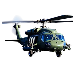 Army Black Hawk Helicopter Png Vpp94 PNG Image