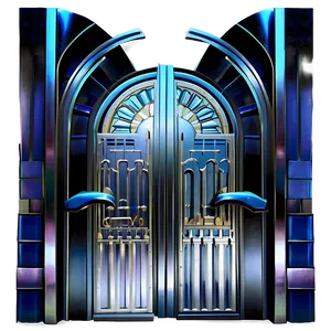 Art Deco Door Png Too PNG Image