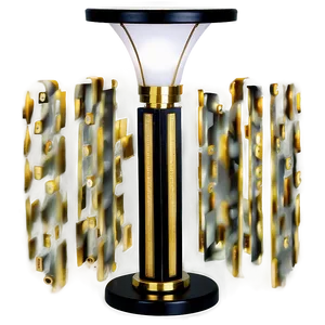 Art Deco Table Lamp Png Phc PNG Image